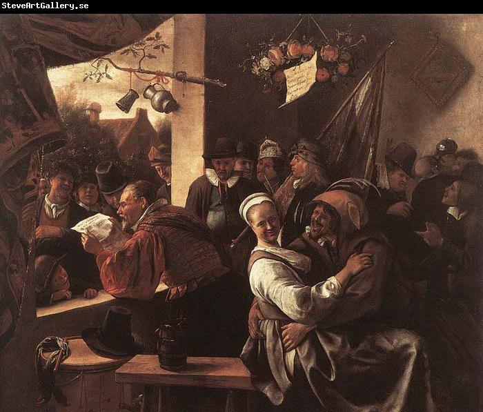 Jan Steen The Rhetoricians